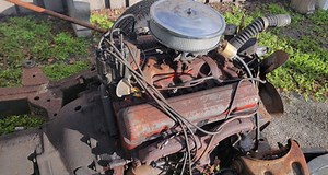 1957 57 Chevy 283 V8 engine SBC 150 210 Belair 3731548 F8I4F Powerglide 55 frame | eBay