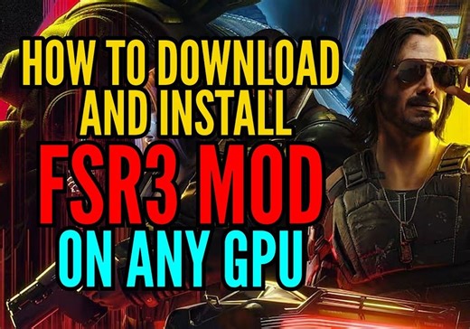 油管教程！安装fsr3mod在所有gpu上！1660ti帧数翻倍！