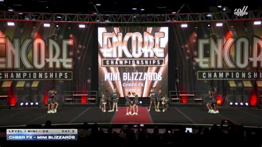 Cheer FX - Mini Blizzards [2025 L1 Mini - D2 Day 3] 2025 Encore Grand Nationals