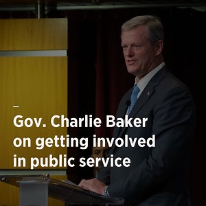Massachusetts Governor Charlie Baker discusses the essentials of democratic governance and the duties of the citizen during the 2022 Edwin L. Godkin Lecture. You can watch the full speech here: https://ken.sc/3A3blr8 | Harvard Kennedy School