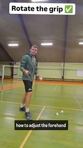40K views · 199 reactions | Forehand serve, rotate the grip A simple grip rotation can completely change your serve quality. Learn how to use this technique to add accuracy, consistency, and deception to your forehand serve. #badminton #badmintonserve #badmintontips #badmintontraining #badmintongrip #badmintonlife #badmintonplayer #badmintoncoach #badmintonforehand #shuttle | Shuttle Life | Facebook