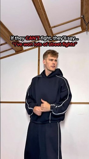 If they CAN’T fight, they’ll say this…