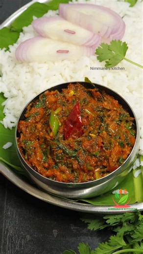 Sangeeta on Instagram: "నోరురించే కొత్తిమీరా వెల్లుల్లి కారం👌😋అన్నంతో అయినా టిఫిన్స్ తో అయినా సూపర్ ఉంటుంది. Try this Andhra style Coriander curry, excellent in taste to serve with rice, Idli & dosa😊 Beco eco friendly kitchen cleaner@beco.india Cleans kitchen, stove, fridge, mixer grinder etc. Ingredients:- 2 Onion 20 Gralic cloves 1 Lemon size Tamarind 1/2 Turmeric powder Salt & Chilli powder as per taste 2 Tbsn Oil, 1/2 Tsn Mustard 1/2 Tsn Cumin Bengal gram 1 Tsn Urad broken gram - 1 Tsn 1 