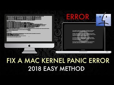 Mac: How To Fix A Kernel Panic / OS Upgrade Startup Boot Error (2018)