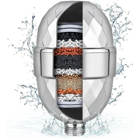 Purifying Shower Filter System, Universal Compatibility & Hard Water Filter, Enhancing Skin and Hair Health, Consistent Water Pressure, Easy Tool-Free Installation for an Invigorating Shower - Walmart.ca