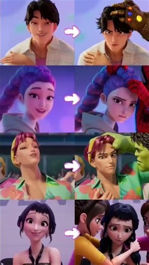 KPop Demon Hunters Noob Pro Challenge Part.4 #kpop #minecraft