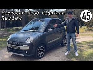 Microcar M.GO Highland 492 DCi 2016 - Vehicle Presentation Review