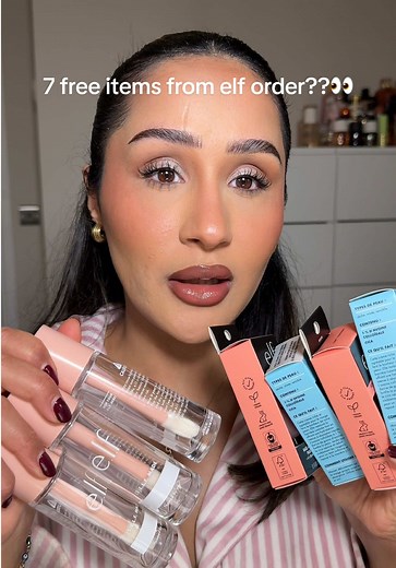 Nothing better when you’re sick 🤧 💗 A huge haul from my favs @e.l.f. Cosmetics @e.l.f. Cosmetics UK #makeuphaul #makeup #skincare #skin #elfcosmetics