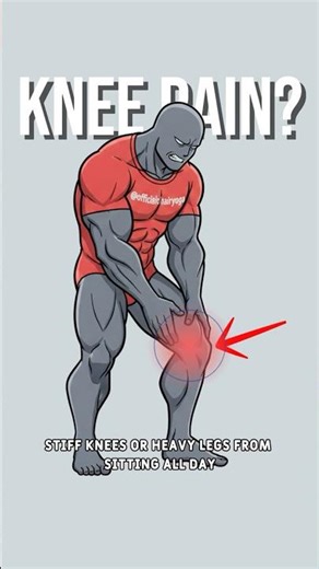 Fix Knee Pain! Chair Leg Extensions #shorts