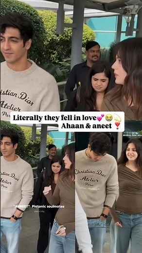 When Ahaan & Aneet’s chemistry stopped looking “reel” and became real💫💕 #saiyaara#bollywood