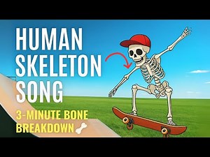 Human Skeleton Song : 3-Minute Bone Breakdown 🦴