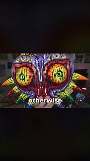 3D printed Majora's Mask