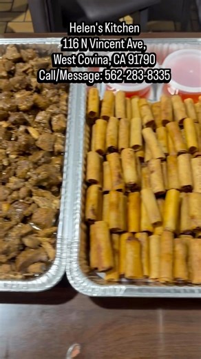 Party Tray available! Pickup at Helen's Kitchen, West Covina ☺️ | Helen's Kitchen