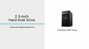 How to replace 2.5 inch HDD on the Precision 3650 Tower | Dell Zimbabwe