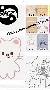 going from pumpkin to skz!!!