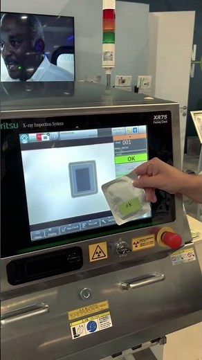 Product inspection with Anritsu's XR75 X-Ray