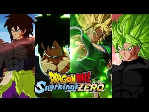 Sparking Zero Mods - NEW! Broly (Super) Controlled Forms Showcase