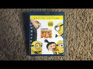 Despicable Me 3 - Blu Ray Unboxing