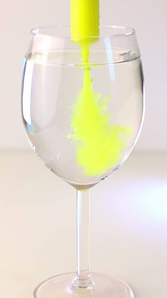 Golden Yellow Ink Explosion in Water | Oddly Satisfying Visuals ☀️💛✨