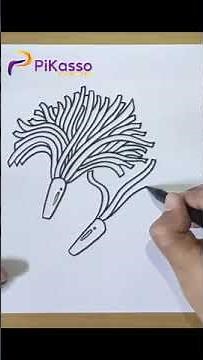 How to Draw Pom poms Easy in The Right Way