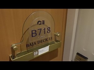 Ruby Princess 2015 Balcony B718 Cabin Review Walkthrough verandah Alaska Cruise.