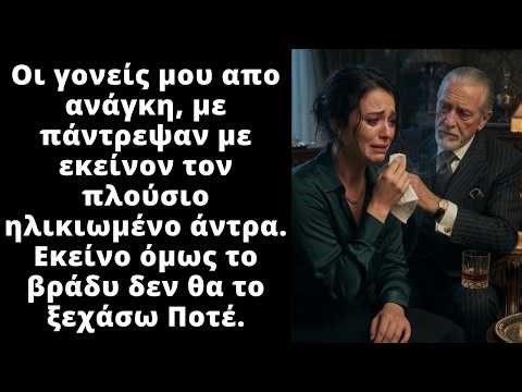 Οι φτωχοί γονείς μου με πάντρεψαν με έναν τυφλό μεγιστάνα