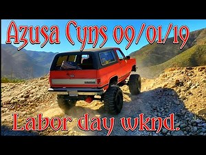 Azusa Canyons ohv 4x4 offroad Sunday Funday