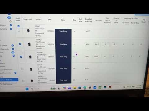Receiving | How to add a product into inventory through DecoNetwork