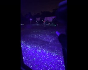 Riders target zombies with paintball guns in a fun 'Zoombie Paintball' experience