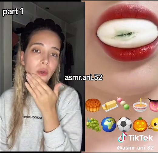 Part 2 of ASMR Ani's Emoji Food Journey