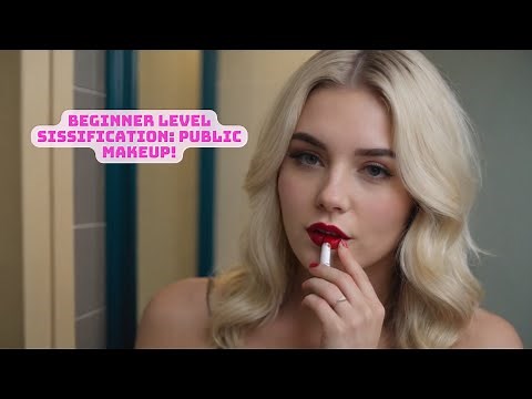 Beginner Level Sissification: Wearing Lipstick Publicly!
