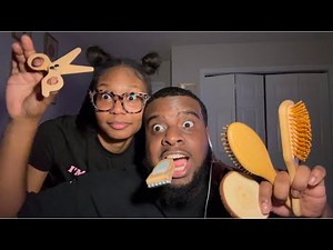 ASMR Fast & Aggressive Wood Tapping 🪵