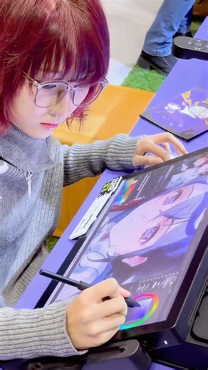 She drew this in 2 hours