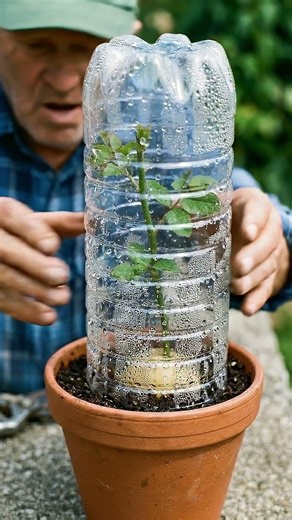 Grow Roses from Cuttings Using a Potato! 🥔
