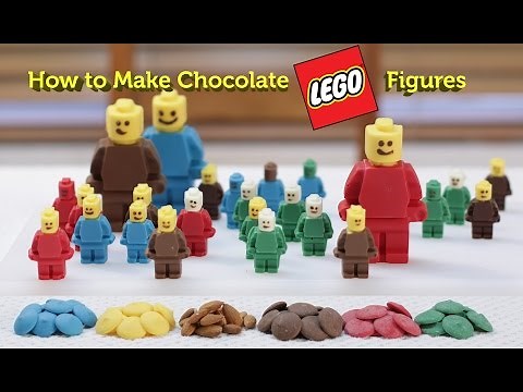 How to Make Yummy Chocolate Lego Figures