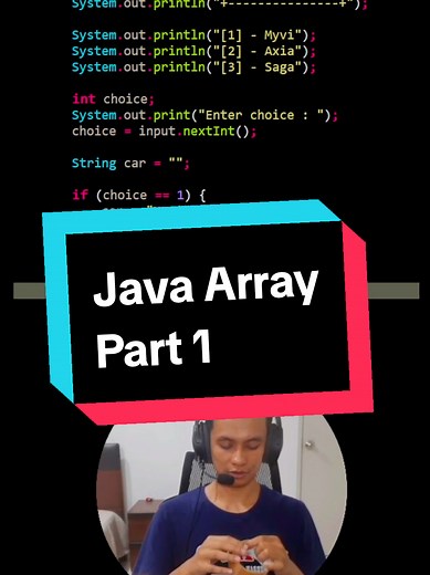 Belajar Coding dengan Java Array: Part 1
