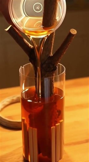 Tree Branch → Glowing Resin Lamp ✨