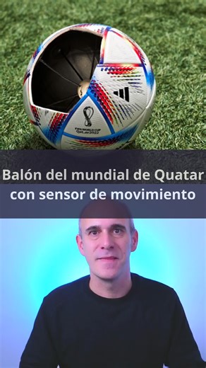 Balón del mundial de Quatar con sensor de movimiento #hardware #deporte # #innovación #innovacion #tecnologia #qatar2022