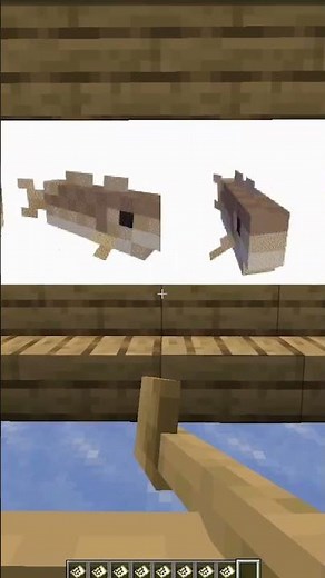 Minecraft Funky Town Spinning Fish 😬 #Shorts