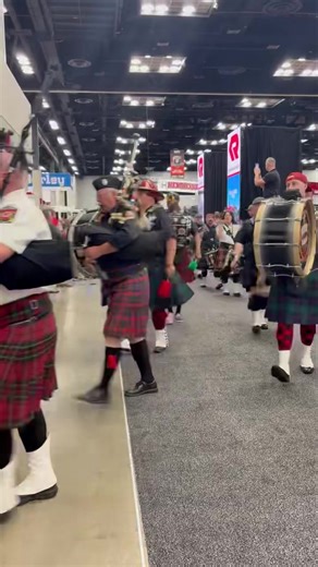 For firefighters pipes and drums are a tradition, especially at FDIC! Even the future of the fire service knows what they’re about! | Fire Spotlight