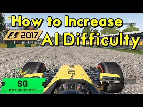 F1 2017 | How To Increase AI Difficulty | F1 2017 Settings Guide PS4 | SGMotorsports PS4 Gameplay