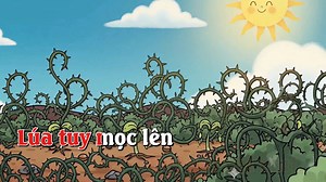 19K views · 1K reactions | Hoạt hình NGƯỜI GIEO GIỐNG-Lm. Mi Trầm LINK PDF bài “NGƯỜI GIEO GIỐNG” https://drive.google.com/file/d/1hOebgtD1o-rPrrhtBjVAN96usFFRmaJA/view?usp=sharing GIEO GIỐNG-Ban van Có người gieo giống, gieo lúa trên ruộng mình. Có hạt rơi trên bụi gai chi chít. Lúa tuy mọc lên nhưng thiếu ánh mặt trời. Gai mọc chi chít lúa kia khô cong queo. | Linh Mục Mi Trầm | Facebook