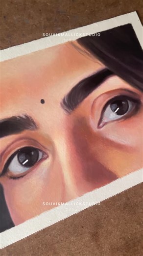 Souvik Mallick | Oil Pastel Artist on Instagram: "Muse: @rukmini_vasanth ❤️ Painting eyes with Oil Pastels Series Mungyo Gallery oil pastels on paper Oil pastel art, Oil pastel artist, Original oil pastel painting, Buy oil pastel artwork, Oil pastel portraits, Custom oil pastel art, Oil pastel landscape painting, Oil pastel artwork for sale, Oil pastel drawing techniques, Oil pastel wall art, Handmade oil pastel art, Realistic oil pastel portraits, Commission oil pastel painting, Affordable oil