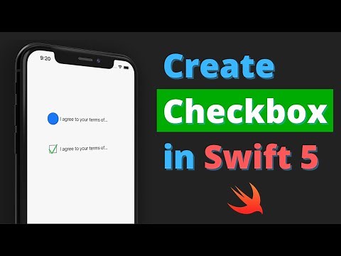 Create Custom Checkbox in Swift 5 (Xcode 12, iOS 2020) - Swift