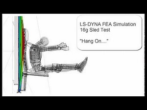 LS DYNA Consulting Services 16g Sled Test Simulation of LAV Wall Rev 0