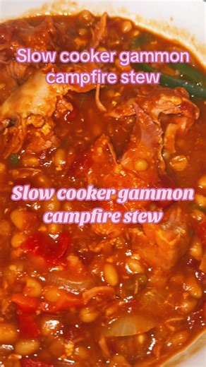 Delicious Slow Cooker Gammon Campfire Stew Recipe
