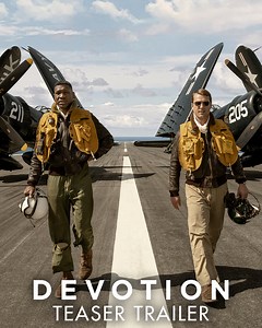 Inspired by the heroic true story of the Navy’s most exceptional pilots, Devotion takes flight exclusively in movie theaters October. Watch the exhilirating first trailer now. | Atom Tickets