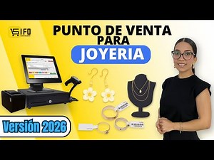 ✅ Punto de venta para 💍🛍️ JOYERÍA 🟡