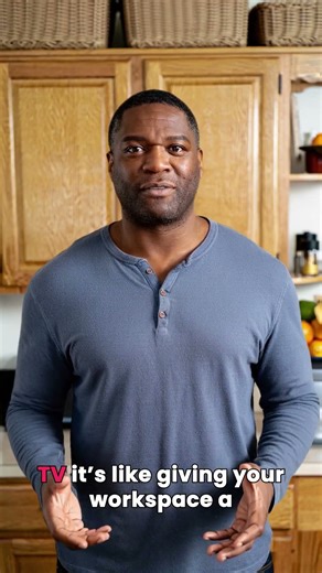 Rustic 40" Wooden TV & Monitor Stand | Extra-Wide Desk Riser