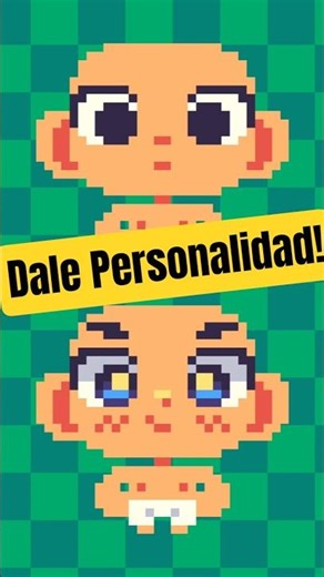 Agrega Personalidad en Segundos! - Rostros Chibi Pixel Art #pixelart #tutorial